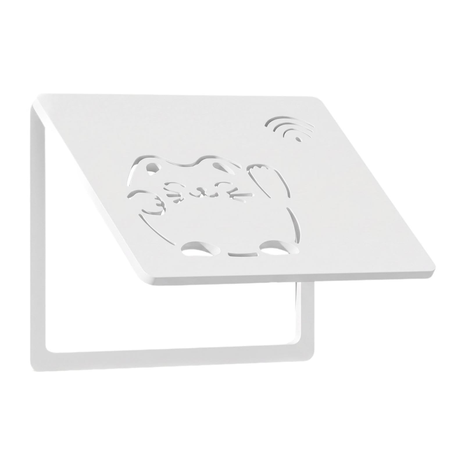 Cubierta para caja de interruptores y caja de distribución moderna de gato de 25cmx20cm
