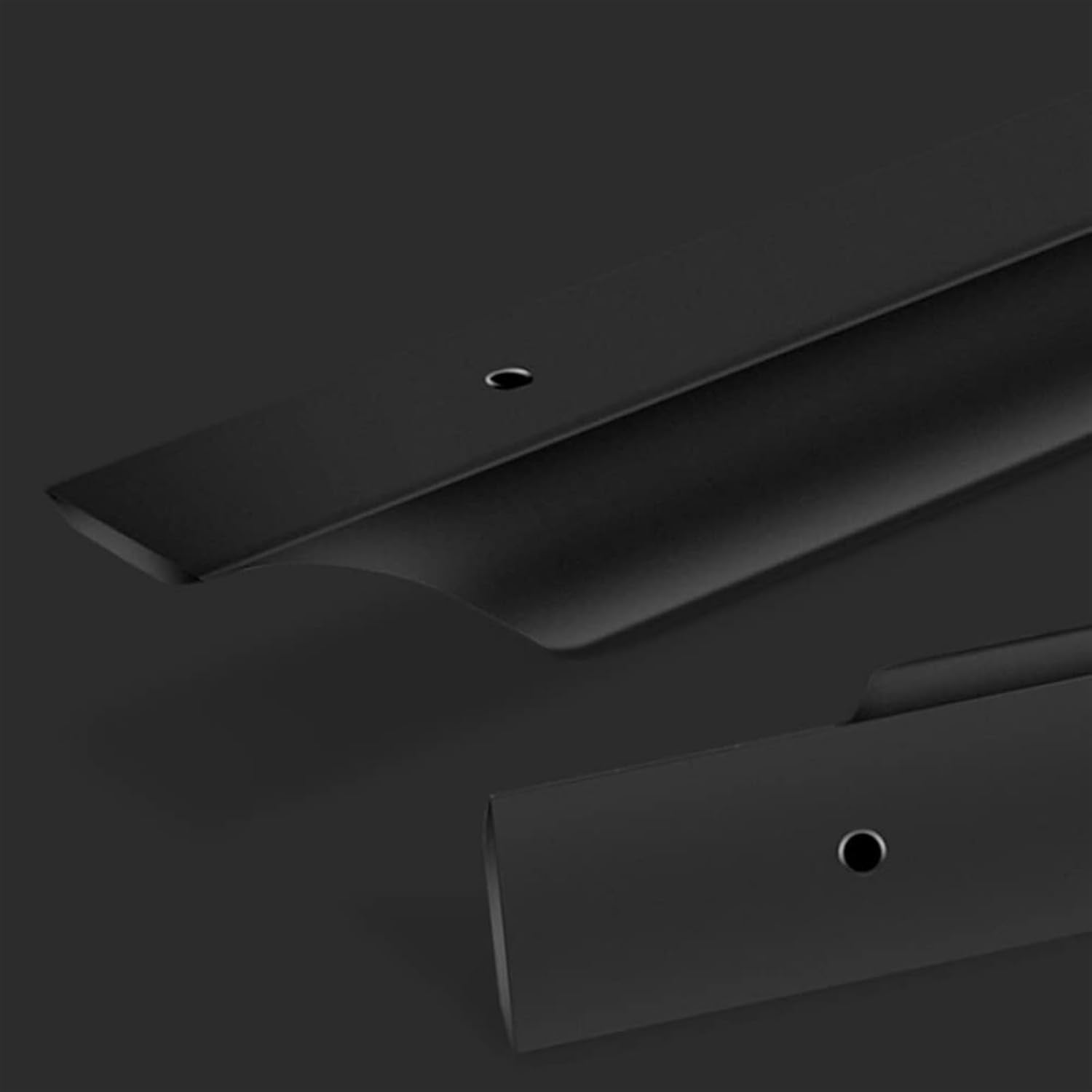 Handle,Cupboard Knobs,2 Pcs Black Cabinet Door Knobs Handles Aluminum Alloy Cabinet PullsDrawer Knobs Door Knobs Kitchen Handles for Furniture, Dresser, WardrobeColorSilverSizeHole dist Furniture acce