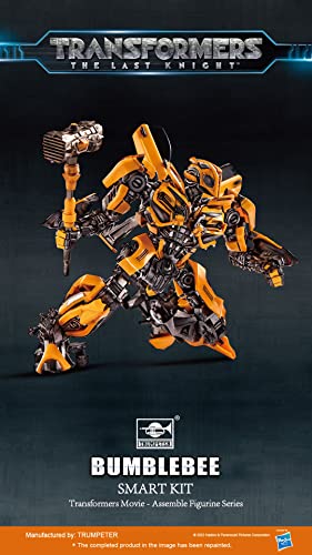 Mtlakemotor DS_08105 Transformers Bumblebee Camaro Figure Model Kit – Easy To Assemble 3D Articulated Action Figure Pre Painted Collectible Series Toys Hobby 08105 thumb #1