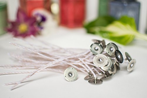 Candlewic Natural Candle Wicks Large 100 Pieces (Large)