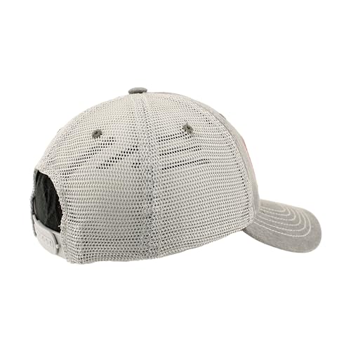 Chapeau snapback gris ZHATS NCAA avec patch brodé en taille unique mixte - 6