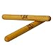 A-Star Large Handmade Wood Claves - 2Pcs/Pair - 23cm - Handheld Rhythm Sticks, Wooden Percussion Instrument