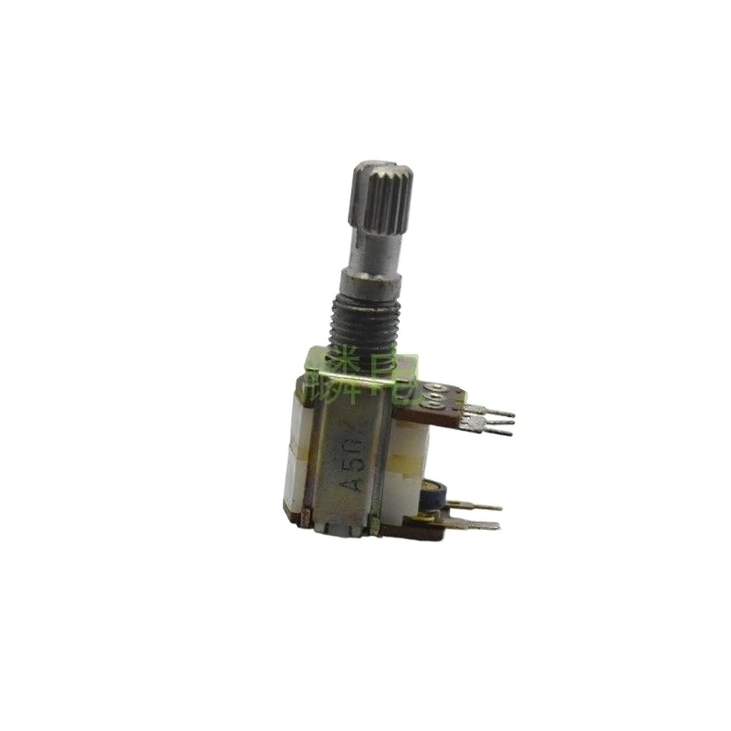 5Pcs/Lot 12 Type 5-pin Single A50K Audio Power Amplifier Computer Speaker Volume Switch Potentiometer A503