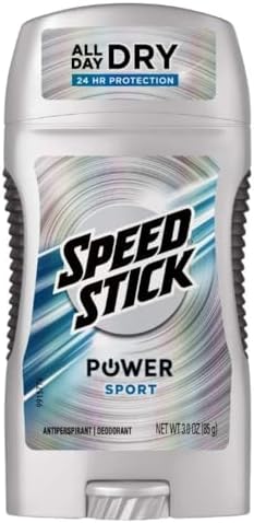 Speed Stick Power Antiperspirant Deodorant, Sport 3 oz (Pack of 8)