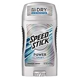 Speed Stick Power Antiperspirant Deodorant, Sport 3 oz (Pack of 8)