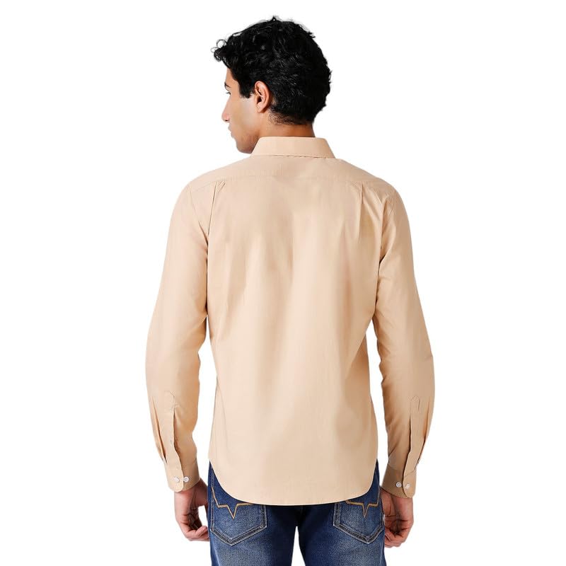 Image of MARK & ALBERT Men's Cotton Formal Shirt