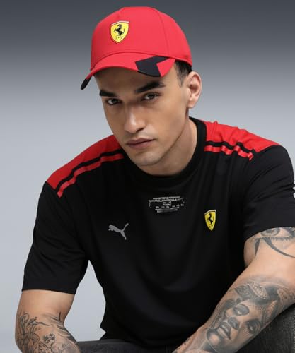 PUMA Casquette de Baseball Scuderia Ferrari OneSize, Rosso Corsa Red