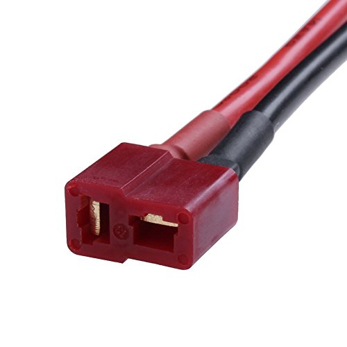 Fly Rc 5Pcs Deans T Female Style Plug To Tamiya Male Style Connector Cable Adapter Connector For Rc Esc Speed Controller Lipo/Nimh Battery Charging #TOP4