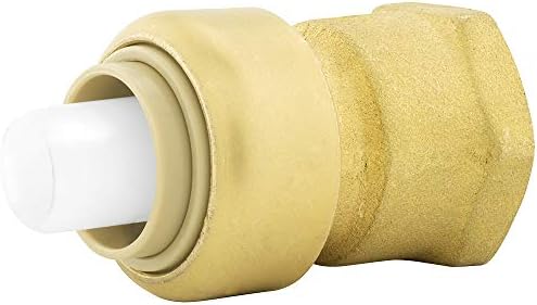Jones Stephens C77416LF 1" x 1" FPT PlumBite Push On Adapter, Bag of 1