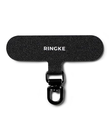 Support téléphone Ringke Spin Holder Link noir avec anneau métallique rotatif 360
