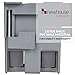 Jonard Tools WTL-12, Wall Box Template and Level for Old Work Electrical Boxes,Blue & Newhouse 1-Gang PVC Electrical Outlet Box - 14 cu. in., for Switches, GFCI and Duplex Receptacles