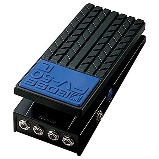 Pedal de volumen de impedancia baja BOSS FV-50L — Control directo de teclados estéreo y unidades de efectos estéreo