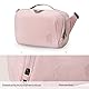 bagsmart Kameratasche Große Umhängetasche Schultertasche, für DSLR SLR-Kamera und Zubehör, Rosa