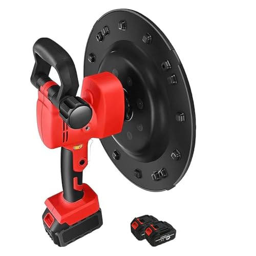 Fratasadora Eléctrica 1680W, Aplanadora De Cemento Para Paredes Eléctrica, Máquina Pulidora Para Alisar Paredes, Máquina Alisadora Para Uso Doméstico, 6 Velocidades (2 Battery+4 pads) Fratasadora Eléctrica 1680W, Aplanadora De Cemento Para Paredes Eléctrica, Máquina Pulidora Para Alisar Paredes, Máquina Alisadora Para Uso Doméstico, 6 Velocidades (2 Battery+4 pads)