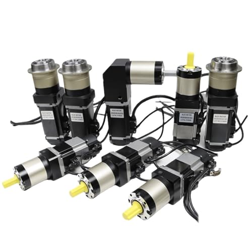 Reduction Gear with Motor with Governor 60mm Planetary Gearbox DC Servo Motor with Brake for Industrial Use