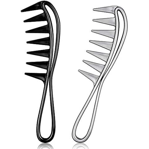 Fuyamp Wide Tooth Shark Combs for Hair Styling Cover