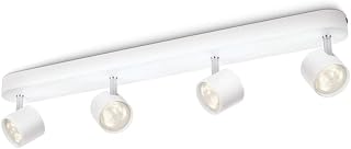 Philips myLiving Star 4 Bar SpotLight Ceiling Light (Integrated 4 x 3 W LED Bulb) - White