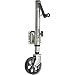 Fulton 141133 XLT Marine Trailer Jack, 1,500 lbs. Lift Capacity, Sidewind, Bolt-On Side Mount, 12 Inch Travel, Sharkskin Finish
