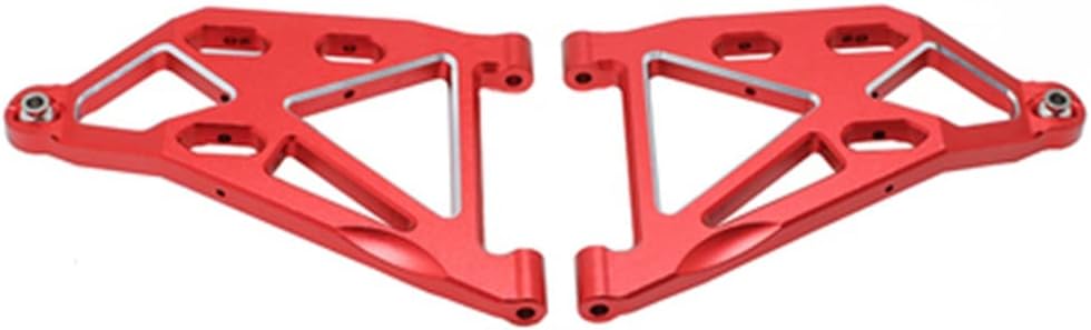 for YK DF7 Short Card Easy Control 4072 1/7 Desert Card Front Lower Arm Swing Arm Accessories Aluminum Alloy,Blue
