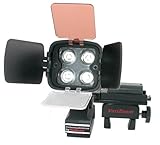 Varizoom On Camera Led Light with Clamp for Panasonic Mini-DV Battery