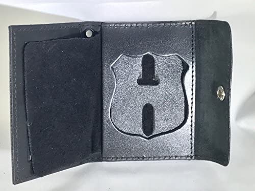New York City police officer badge snap and ID wallet