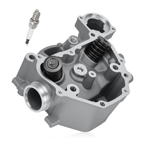 JAVIK Cylinder Head & Spark Plug Fit for Honda R-ancher Rubicon Foreman P-ioneer 420 500 TRX420 TRX500 SXS500 2009-2024,O.E.M# 12200-HP7-A01 12200-HP7-A00