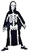 Produktbild Magicoo Horror Skelett Kostüm Kinder Jungen schwarz-weiß - gruseliges Zombie Halloween Kostüm Jungen Gr. M (120-130cm)