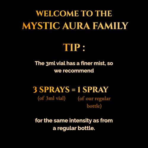 Image of MYSTIC AURA Ember Dance Pour Homme | Eau de Parfum for Men | 3 ml | Spicy Aromatic Fragrance | Long Lasting Luxury Scent | Vegan & IFRA Compliant
