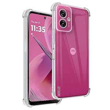 Capa Anti-Impacto para Motorola Moto G55, Moto G35, Transparente (Moto G55)