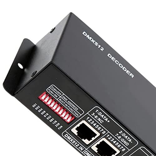 Pilote DMX512 4 canaux et décodeur de bande LED RGBW pour gradation