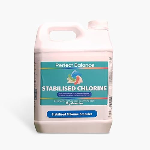 Stabilising Chlorine Granules 5KG for Hot Tubs & Pools