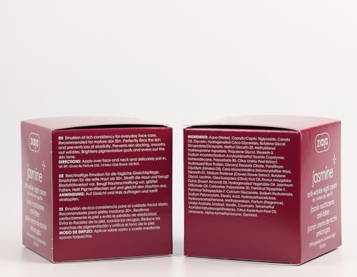 Ziaja Jazmín Crema Facial De Noche Antiarrugas 50ml - imagen 4