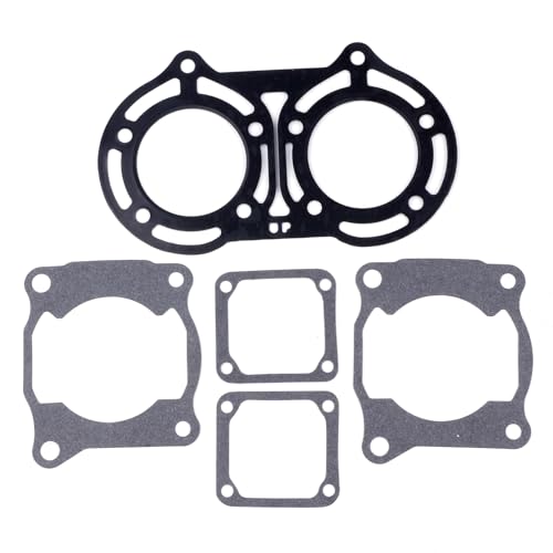 Image of ECCPP Cylinder Head Base Valve Seat Gasket Kit Fit 1987-2006 for Yamaha Banshee 350 Compatible fit for Gaskets | Gaskets Top End Rebuild Kit 810-K-GSK-0031, 3GG-11351-02-00