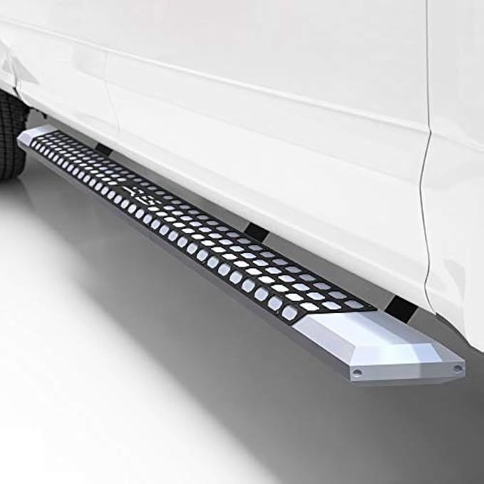 ARIES 2555052 AdvantEDGE Chrome Aluminum 85-Inch Truck Running Boards, Select Ford Ranger Crew Cab