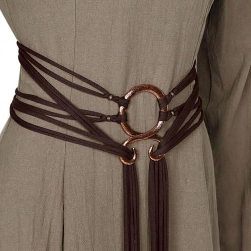 Elegant Knotted Dress Waist Belt Rope Waistband For Women Retro Styles Body Chain Casual Date
