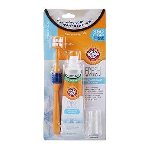 Arm & Hammer Fresh Spectrum Puppy Dental Kit for Small Dog...