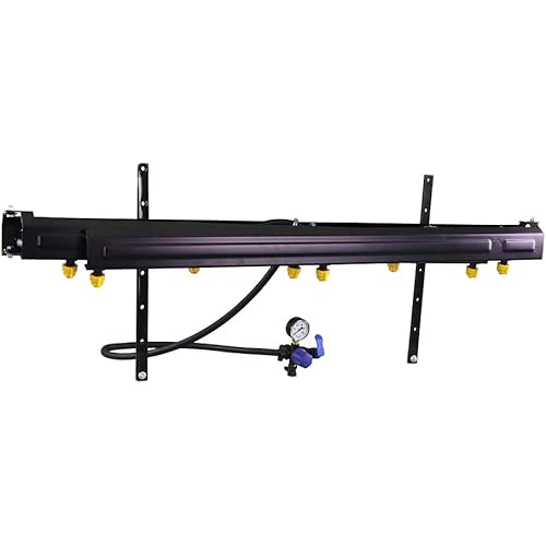 8-Nozzle Folding Broadcast Sprayer Boom Kit - 13ft Swath