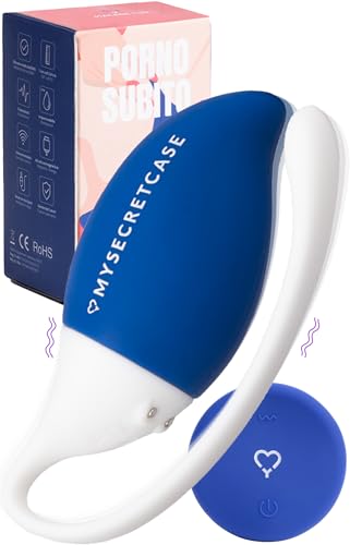MySecretCase Vibradores Consoladores Vibrador Mando Distancia Huevo Vibración con Mando Juguetes Sexuales Pareja Consoladores.. Para Mujer con Vibración Vibrador Control Remoto Juguetes Eroticos