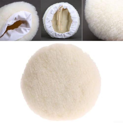 Image of 180mm Wool Polishing Pad 7 Inch Soft Buffing Bonnet