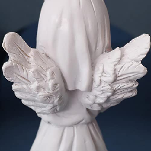 Statue de jardin et décoration maison ange pixie pour massifs de fleurs - 6
