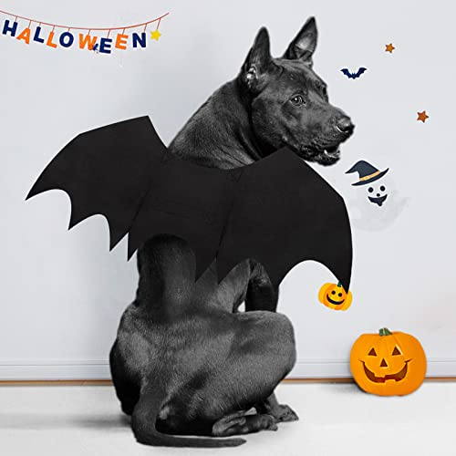 Malier Halloween Dog Costume Cool Halloween Dog Bat Wings Pet Costume Cat Costume Cosplay Decoration For Small Mediume Large Dogs Cats (X-Large) #TOP1