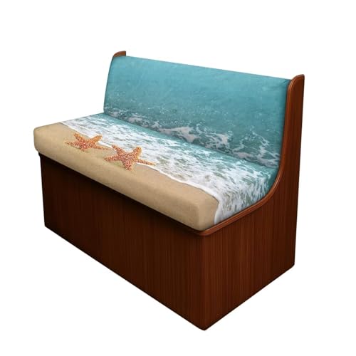Darisoco Sea Star RV Couch Covers for Sofa Bed Jackknife Sofa Cover RV 2-Piece Backrest and Seat...