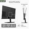 KOORUI 24-inch Computer Monitor Full HD 1920 x 1080p 100Hz VA Display 4000:1 Contrast Ratio with HDMI VGA, TÜV Rheinland Certified, 100 x 100 mm VESA Mountable, Ultra-Slim Design, Tilt, Black, E2412F #5