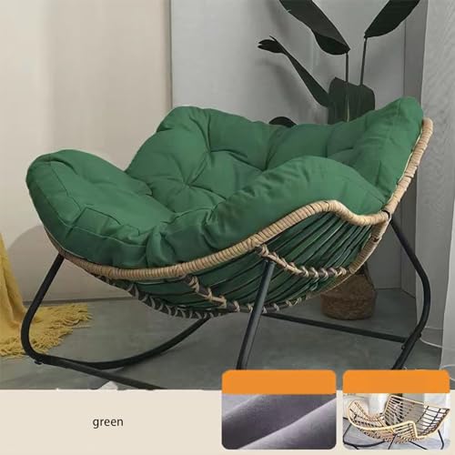 Chaise à bascule moderne contre le mal de dos avec repose-pieds ergonomique