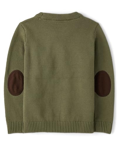 Image of Gymboree Boys' and Toddler Embroidered Pullover Sweater