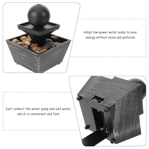 ifundom Fuente de Agua para Escritorio y Ambiente Relajante 4