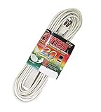 POWTECH UL Heavy duty Household Extension Cord, 16 Gauge Power Cord with 3 Recepacle Cube Tap 125V,