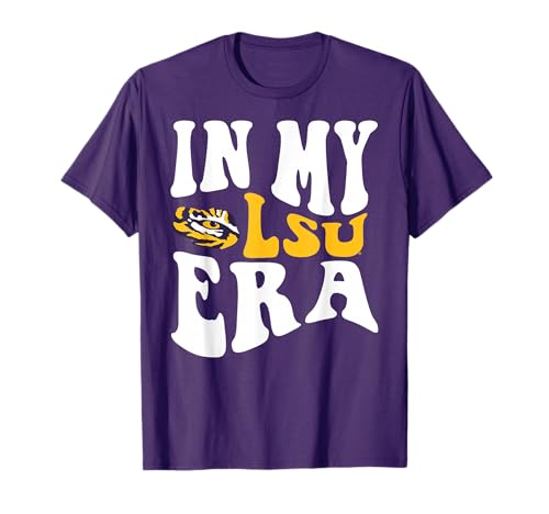 LSU Tigers Era Purple Officially Licensed T-Shirt