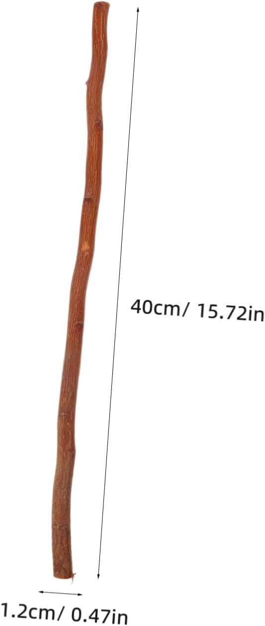 NUOBESTY 50pcs Natural Tree Branches for DIY Crafts Rustic Wooden Twigs for Floral Arrangements Vase Fillers and Creative Decorations for Indoor Outdoor Projects