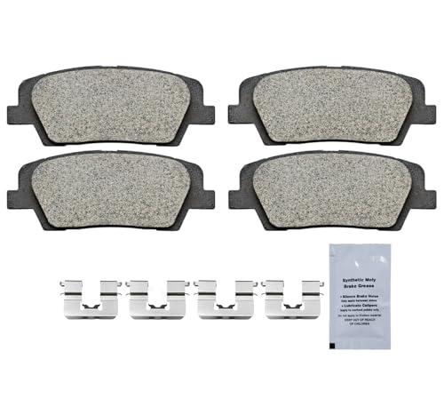 Image of HUSCH D1916 Rear Ceramic Brake Pads Kit Fit For Hyundai Santa Fe XL 2017-2019, For Kia Sorento 2016-2020
